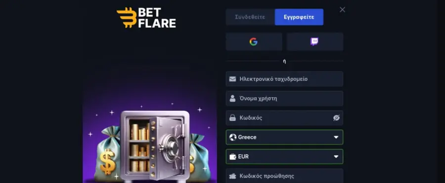 Betflare promo code